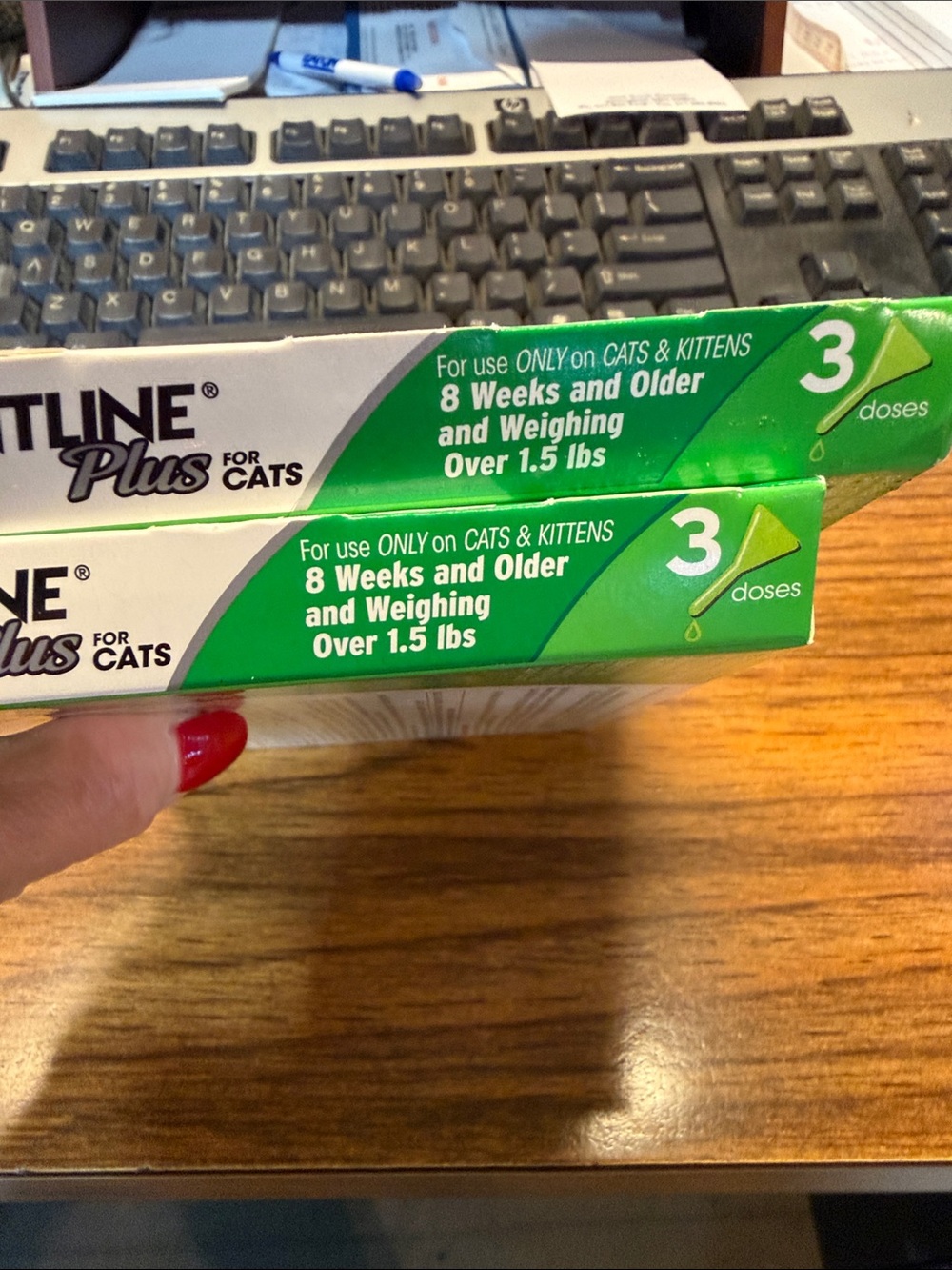 Frontline Plus For Cats.  8 weeks and Older.  Weighing Over 1.5lbs New - Picture 5 of 5